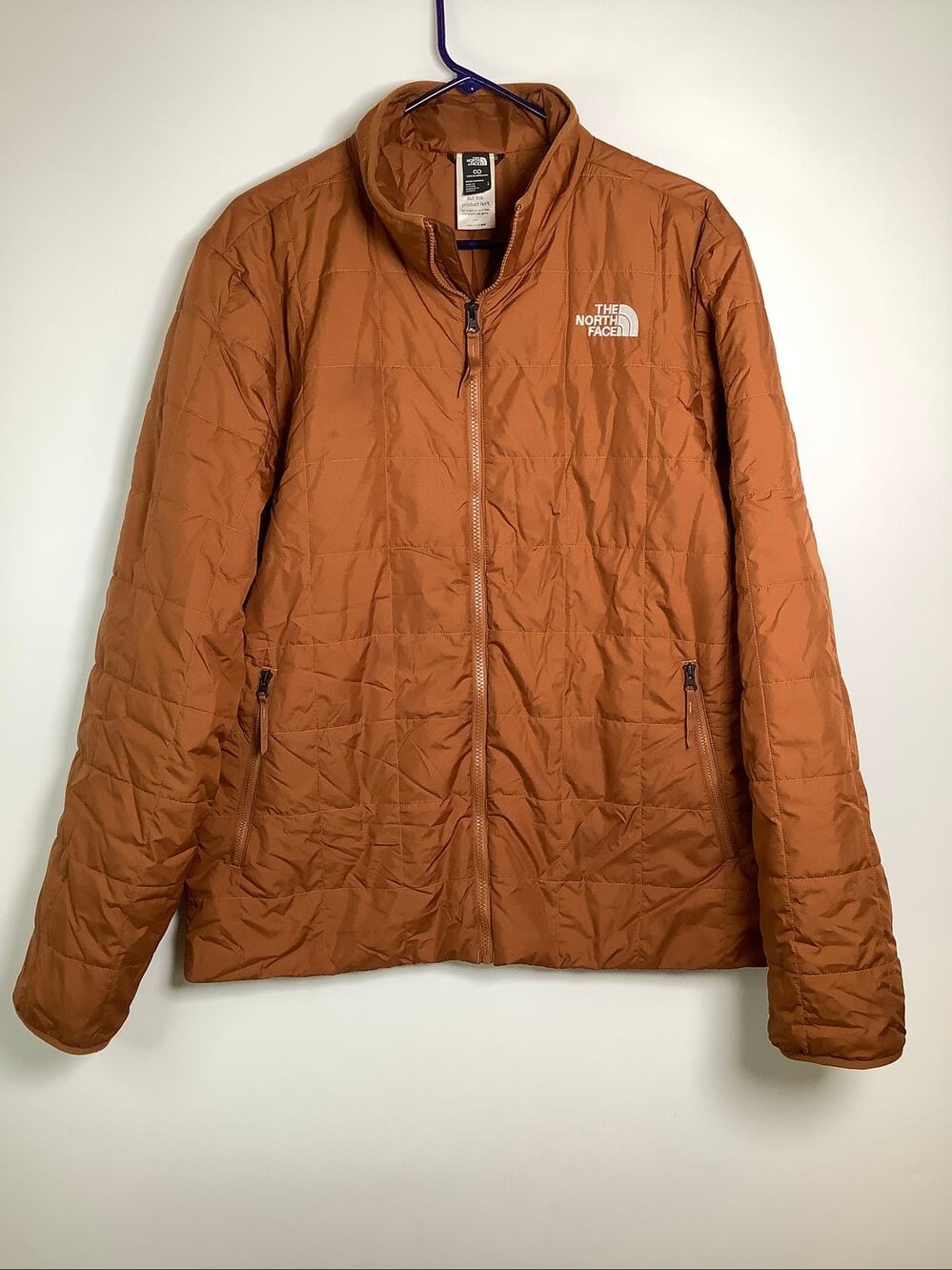 The North Face Men's L Burnt Umber Junction Insulated Jacket Q7-3